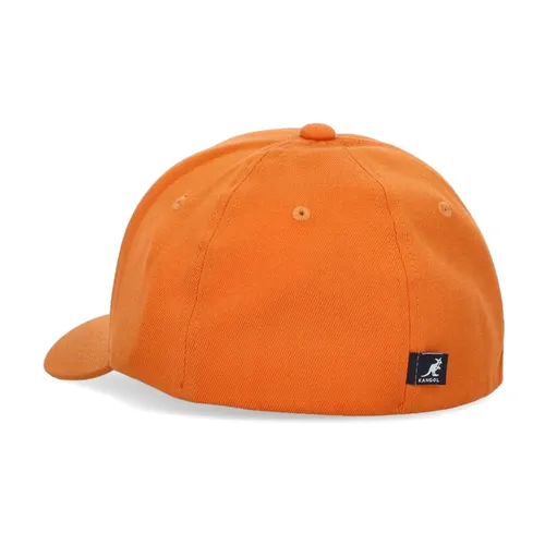 Curved Wool Baseball Cap Apricot Orange - Kangol - Modalova