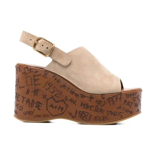Maxime Wedge Sandal - Chloé - Modalova