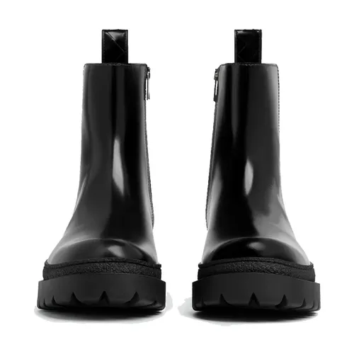 Black Ankle Boots for Men - Bottega Veneta - Modalova