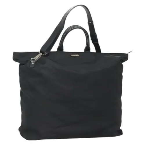 Pre-owned Nylon Tote Bag - Gucci Vintage - Modalova