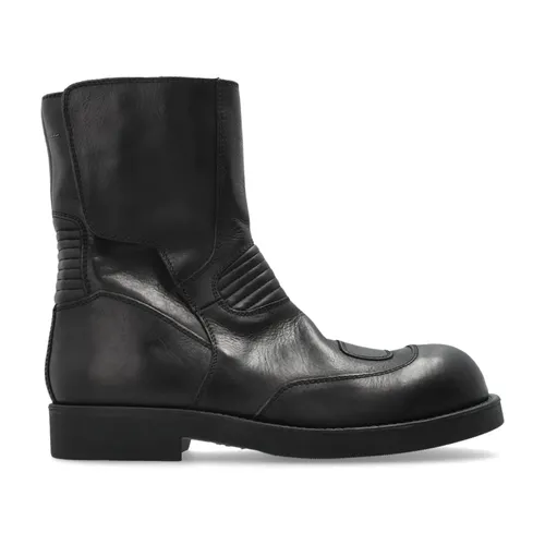 Leather ankle boots - MM6 Maison Margiela - Modalova