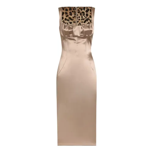 Abito Elegante Ecru - Dolce & Gabbana - Modalova