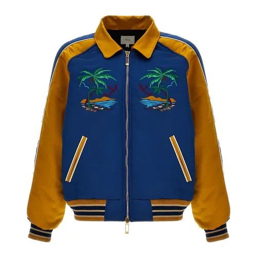 Palm Eagles Souvenir Bomber Jacket - Rhude - Modalova