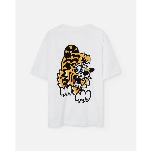 Printed Beige Shirt - Kenzo - Modalova