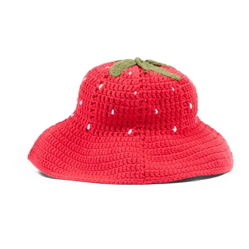 Strawberry Crochet Hat - Monnalisa - Modalova