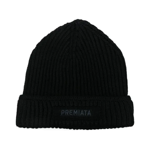 Black Stylish Hats - Premiata - Modalova