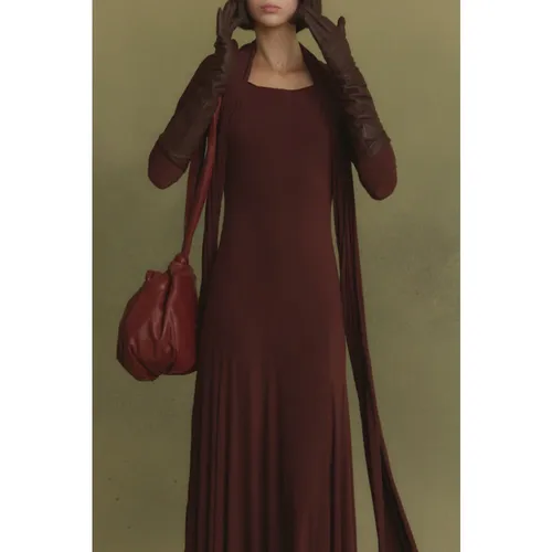 Jin, walnut leather gloves - Cortana - Modalova