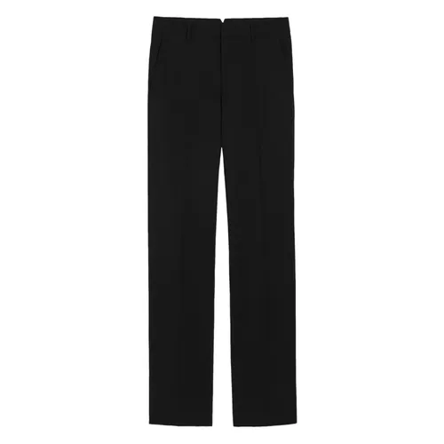 Wool Straight Trousers - Ami Paris - Modalova