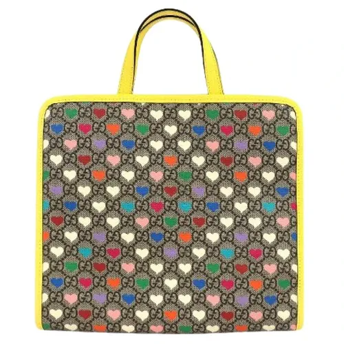 Pre-owned Canvas Handbag - Gucci Vintage - Modalova