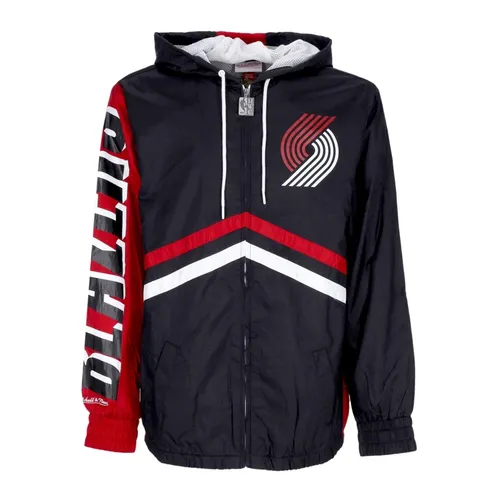 Windbreaker Ski Jacket with NBA Logo - Mitchell & Ness - Modalova