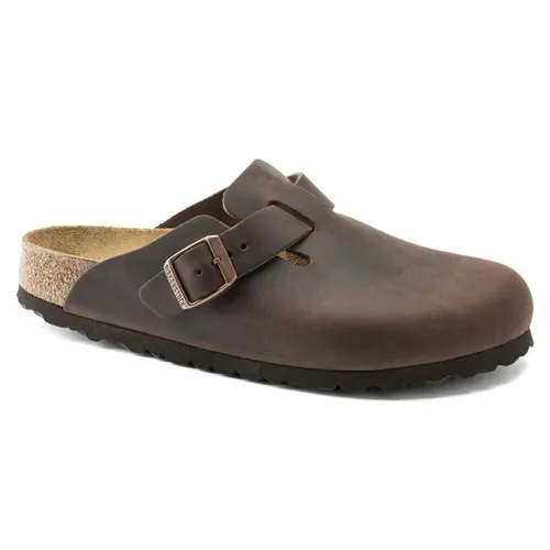 Sandals Boston Oiled Leather Regular - Birkenstock - Modalova