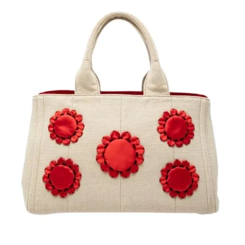 Pre-owned Canvas Tote - Prada Vintage - Modalova