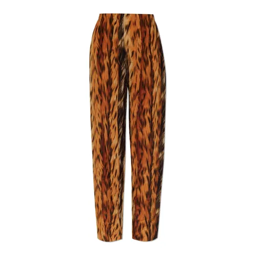 Silk trousers - Balenciaga - Modalova