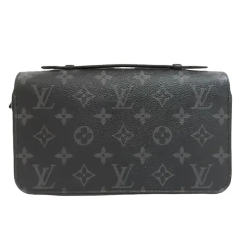 Pre-owned Monogram Eclipse Clutch - Louis Vuitton Vintage - Modalova