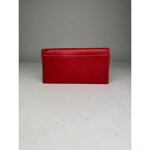 Pre-owned Leather Wallet - Loewe Pre-owned - Modalova
