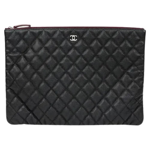 Pre-owned Leather Clutch - Chanel Vintage - Modalova