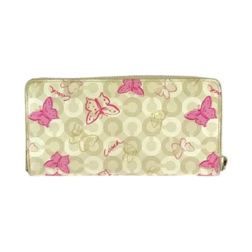 Pre-owned Plastic Wallet - Coach Pre-owned - Modalova