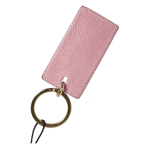 Leather Key-Ring - Dolce & Gabbana - Modalova
