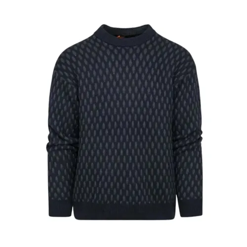 Jersey Azul Cuello Redondo Kesh - Hugo - Modalova