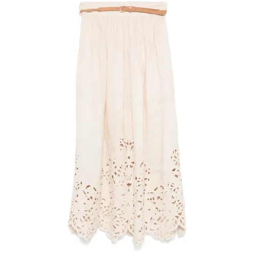 Wylie Midi Skirt - Zimmermann - Modalova