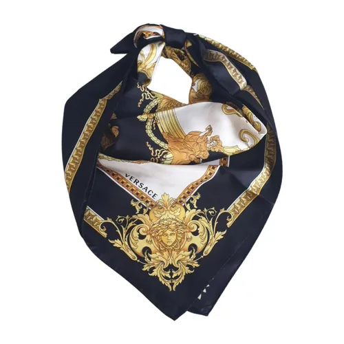 Barocco Silk Scarf - Versace - Modalova