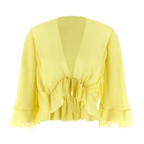 Blusa de Seda - Alberta Ferretti - Modalova