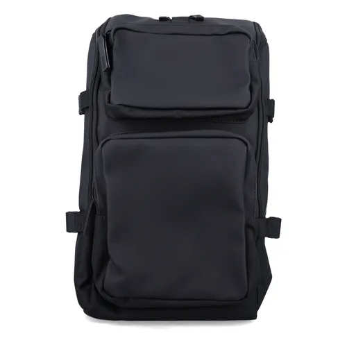 Waterproof Cargo Backpack Black - Rains - Modalova