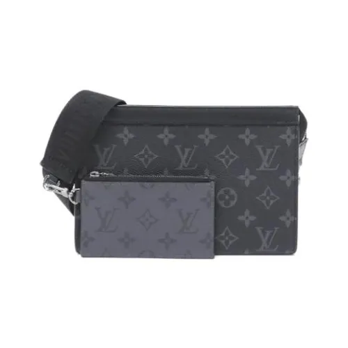 Pre-owned Monogram Eclipse Shoulder Bag - Louis Vuitton Vintage - Modalova