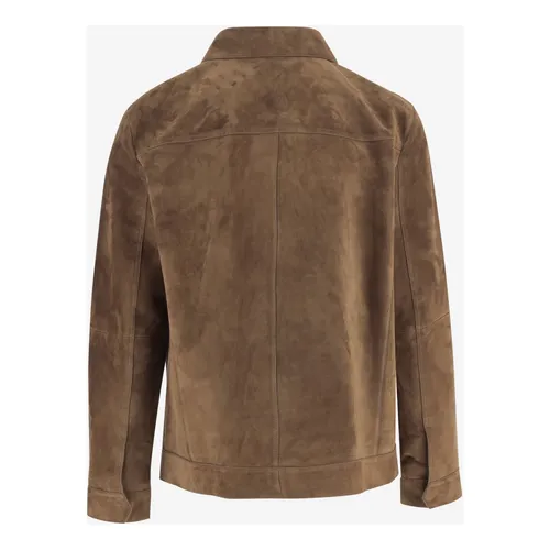 Suede Jacket - Yves Salomon - Modalova