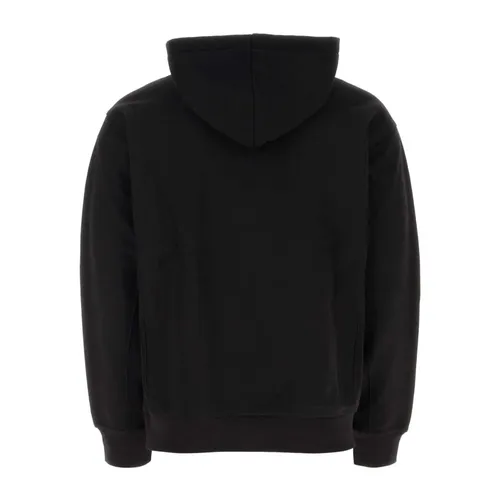 Black Hooded American Script Sweatshirt - Carhartt Wip - Modalova