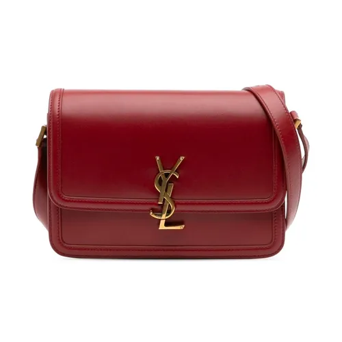 Pre-owned Leather Shoulder Bag - Saint Laurent Vintage - Modalova
