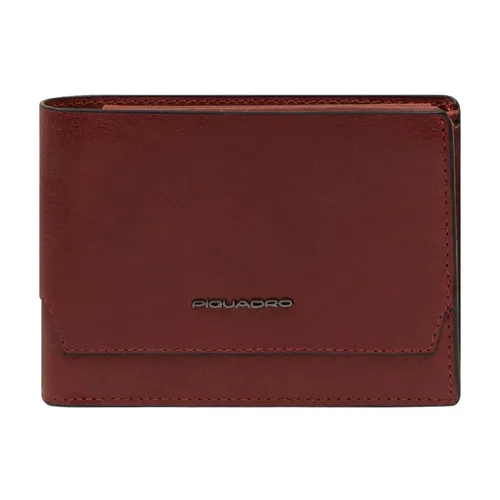 Wallet with flip-up ID window - Piquadro - Modalova