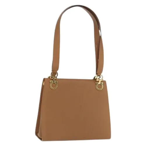 Pre-owned Leather Shoulder Bag - Salvatore Ferragamo Pre-owned - Modalova