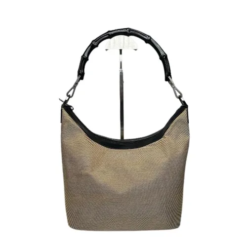 Pre-owned Leather Shoulder Bag - Gucci Vintage - Modalova