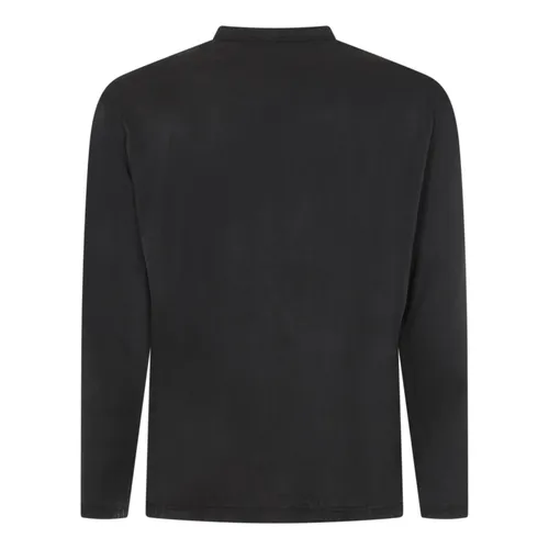Black Silk Henley Underwear - Tom Ford - Modalova