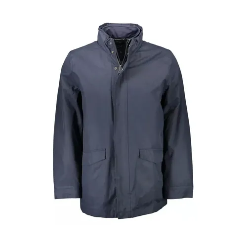 Blue Polyester Double Jacket - Gant - Modalova