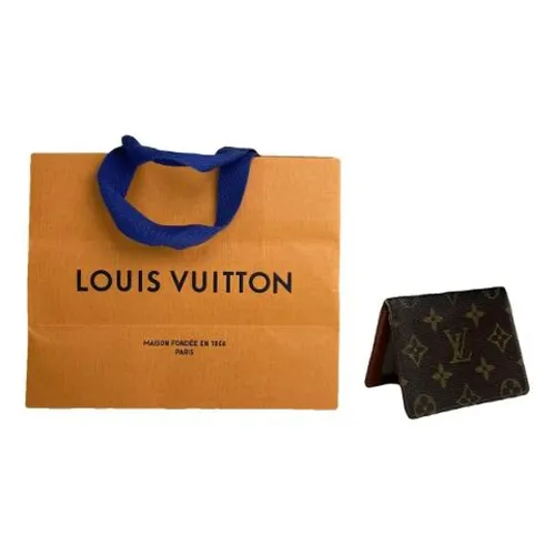 Pre-owned Leather Wallet - Louis Vuitton Vintage - Modalova