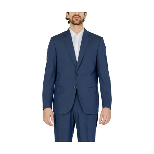 Blue Polyester Blazer - Antony Morato - Modalova