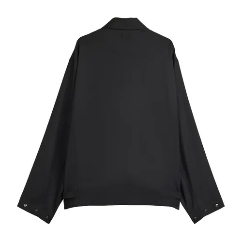 Black Zip Jacket with Front Pockets - Y-3 - Modalova