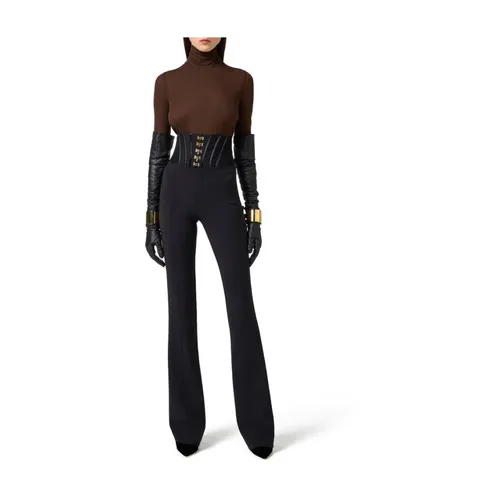 Wide Trousers - Elisabetta Franchi - Modalova