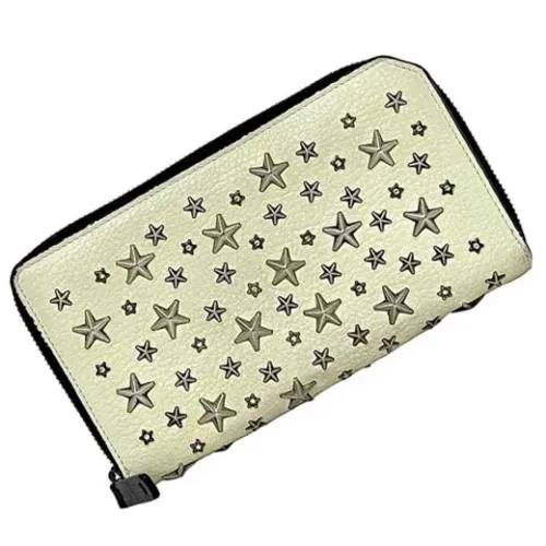 Pre-owned Leather Wallet - Jimmy Choo Pre-owned - Modalova