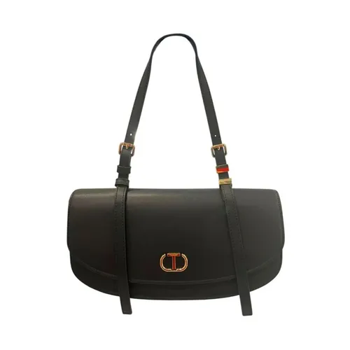 Monogram Clasp Shoulder Bag - Twinset - Modalova