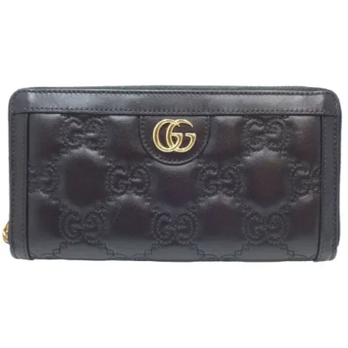 Pre-owned Leather wallets - Gucci Vintage - Modalova