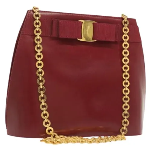 Pre-owned Leather shoulder-bags - Salvatore Ferragamo Pre-owned - Modalova