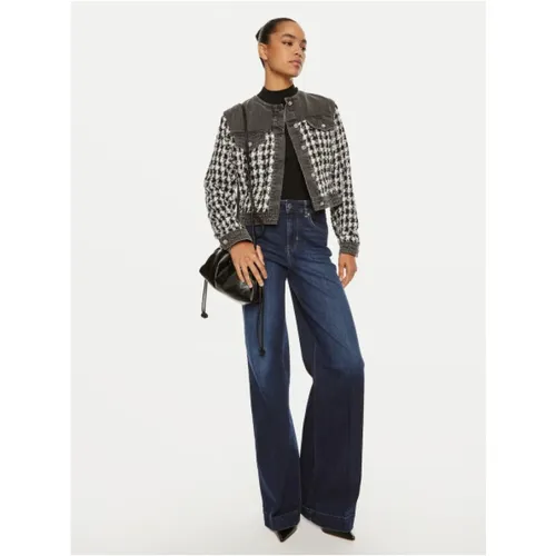 Flared Wide Leg Jeans - Liu Jo - Modalova