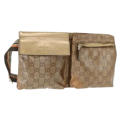 Pre-owned Canvas Belt Bag - Gucci Vintage - Modalova