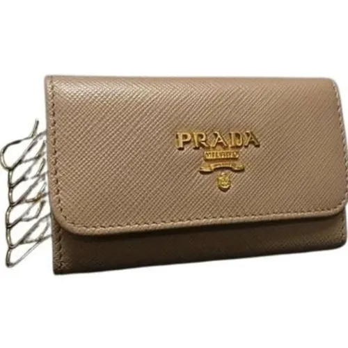 Pre-owned Leather Key-holder - Prada Vintage - Modalova