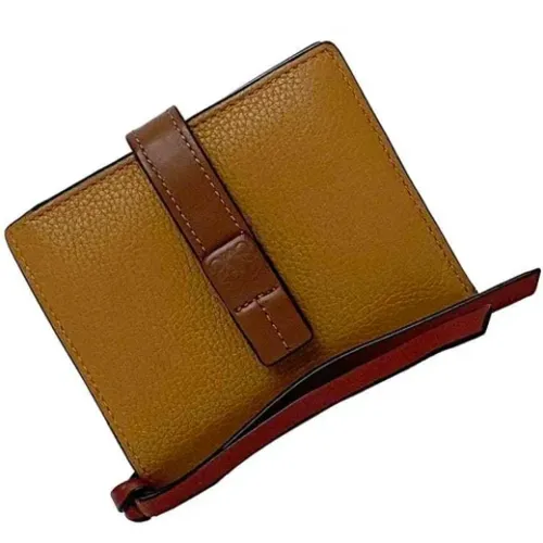 Pre-owned Leather Wallet - Loewe Pre-owned - Modalova