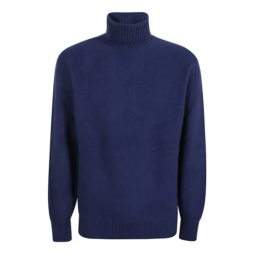 Luxurious Blue Sweater - Eleventy - Modalova