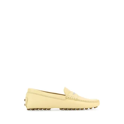 Yellow Leather Loafers - Tod's - Modalova